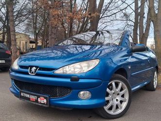 peugeot 206 cabriolet cc platinum/tüv &inspk neu