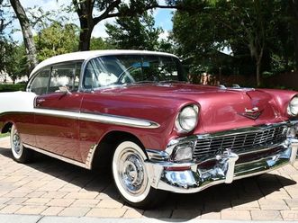 1956 chevrolet bel air/150/210 impeccable restoration rare color!