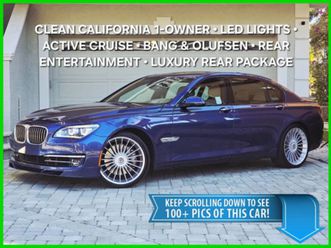 2013 bmw 7-series alpina b7 lwb xdrive - 1 owner - clean carfax - california car