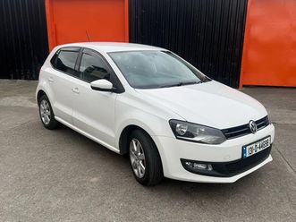 vw polo 1.2 petrol match edition candy white