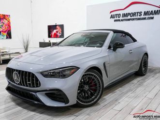 2025 mercedes-benz cle53 amg amg cle 53 awd 4matic 2dr cabriolet