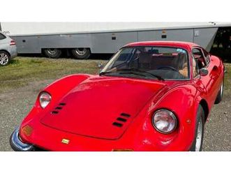 1970 ferrari dino 246 rouge manuel, 5 vitesses conduite à...