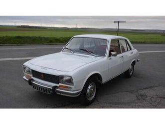 1970 peugeot 504 blanc automatique, 3 vitesses conduite à...