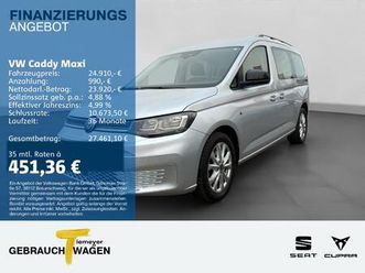 caddy maxi 2.0 tdi life 7-sitzer ahk navi