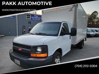 2015 chevrolet express 3500 cutaway 15ft box truck work van liftgate