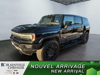 2024 gmc hummer ev suv 2x awd mode crabwalk carplay susp adaptative