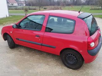 renault clio b 1,2 16v 75ps 2türer hagelschäden pickerl bis jul