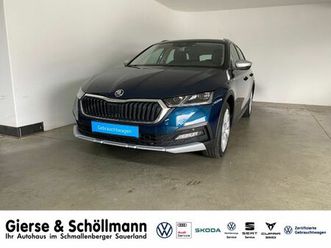 skoda octavia combi scout 2.0 tdi dsg 4x4 ahk+matrix