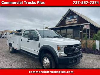 2022 ford f-550 crew cab 4wd-diesel utility!