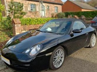 ② porsche 911/996/2 carrera 4 cabriolet noir — porsche — 2ememain