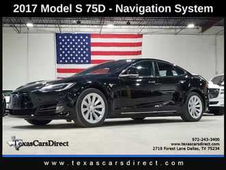 used 2017 tesla model s 75d dallas tx 75234