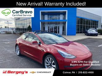 used 2019 tesla model 3 mid range colmar pa 18915