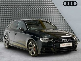 audi s3 sportback black edition 2.0 tfsi quattro 310 ps s tronic