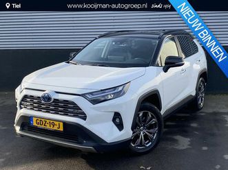 toyota rav4 - 2.5 hybrid awd executive edition trekhaak 13-polig, bi-tone zwart dak, dodehoek detectie,