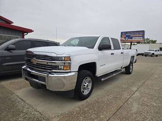 2018 chevy silverado 2500hd crew cab long bed 4x4 1 owner