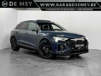 audi q8 e-tron 106 kwh 55 quattro s line / luchtvering / pano / 360° cam / carplay