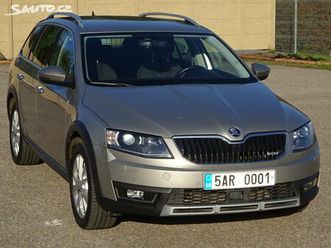 škoda octavia 2.0 tdi scout (110 kw) 4x4 čr