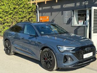 brugt audi q8 e-tron 55 s-line sportback quattro til salg