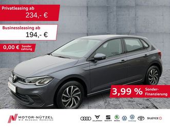 polo 1.0 tsi life led+app+shz+2xpdc+dab+mfl+15