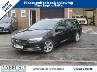 2018 (18) - 1.6 turbo d ecotec blueinjection tech line nav sports tourer 5dr diesel man