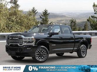 2026 ram 2500 limited longhorn