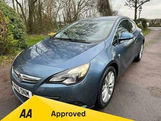2016 vauxhall gtc 1.4i sri (140ps) (start/stop)