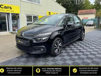 citroen c4 picasso 1.5 bluehdi eat8 s&s 130 cv boîte auto - climatisation - radar de recul