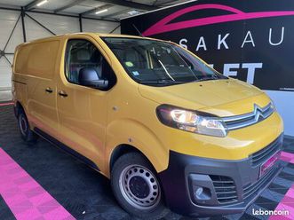 citroen jumpy fourgon m bluehdi 95 bvm5 confort avec distribution neuve + caméra de recul + carplay/androidauto