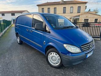 mercedes vito 111 cdi 2.2 116 ch 3 places + attelage
