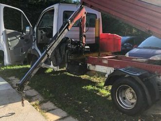 renault mascotte benne avec grue 3.0l 130ch 167.000km garantie moteur a chaine