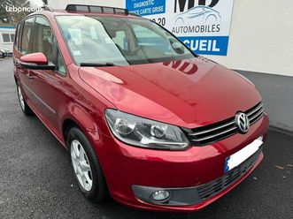 volkswagen touran 1.6 tdi 105 cv trendline bluemotion 7 places