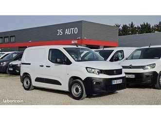 peugeot partner standard 650kg bluehdi 100ch s&s bvm5 premium 3 places