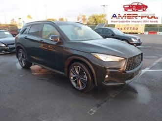 infiniti qx50 2023r., sport, od ubezpieczalni 2.0 benzyna 268km