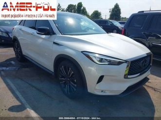 infiniti qx50 luxe, 2021r., 4x4, 2.0l 2.0 benzyna 268km