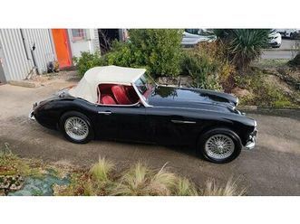 1960 austin-healey 3000 noir manuel, 4 vitesses conduite...