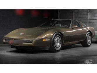 1986 chevrolet corvette marron automatique, 4 vitesses co...