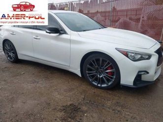 infiniti q50 red sport 400 2021 3.0l 3.0 benzyna 400km