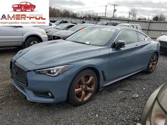 infiniti q60 red sport 400 2021 3.0l 3.0 benzyna 400km