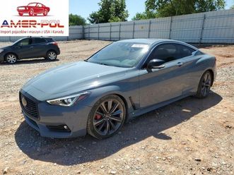 infiniti q60 red sport 400 2022 3.0l 3.0 benzyna 400km