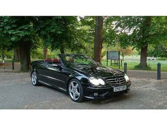 2007 mercedes-benz clk280 amg avantgarde convertible auto