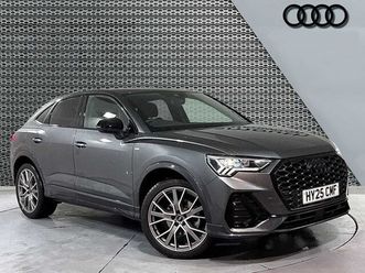 audi q3 sportback black edition 150 ps tdi s tronic
