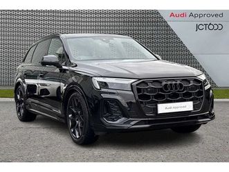 audi q7 suv black edition 45 tdi quattro tiptronic