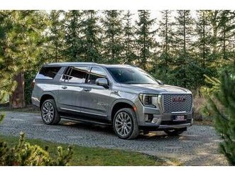 gmc yukon xl denali / 6.2 v8 426km / jak nowy / bogata opcja / 7-8 osobowy / fv ropczyce