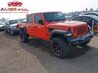 jeep gladiator 2020r., sport s, od ubezpieczalni 3.6 benzyna 285km