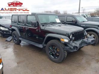 jeep wrangler 2023r., altitude, od ubezpieczalni 3.6 benzyna 285km