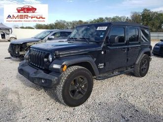 jeep wrangler jeep wrangler unlimited sport s 4x4, od ubezpieczalni