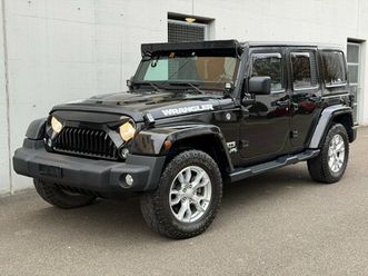 wrangler 2.8crd unlimited sahara x automatic
