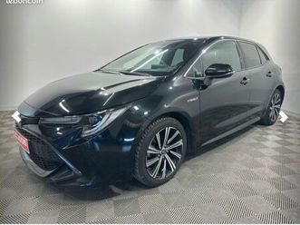vend toyota corolla hybride 2022