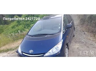 toyota previa 6+1места, дизел, с регистрация