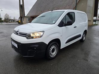 citroen berlingo hdi 100 3 places gps carplay faible kilométrage 10825 ht